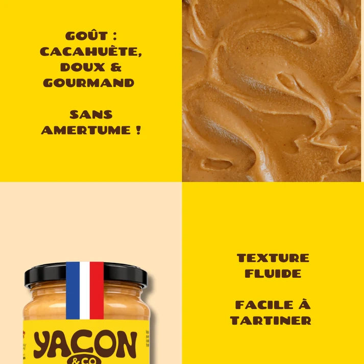 Yacon, pâte à tartiner Beurre de cacahuètes