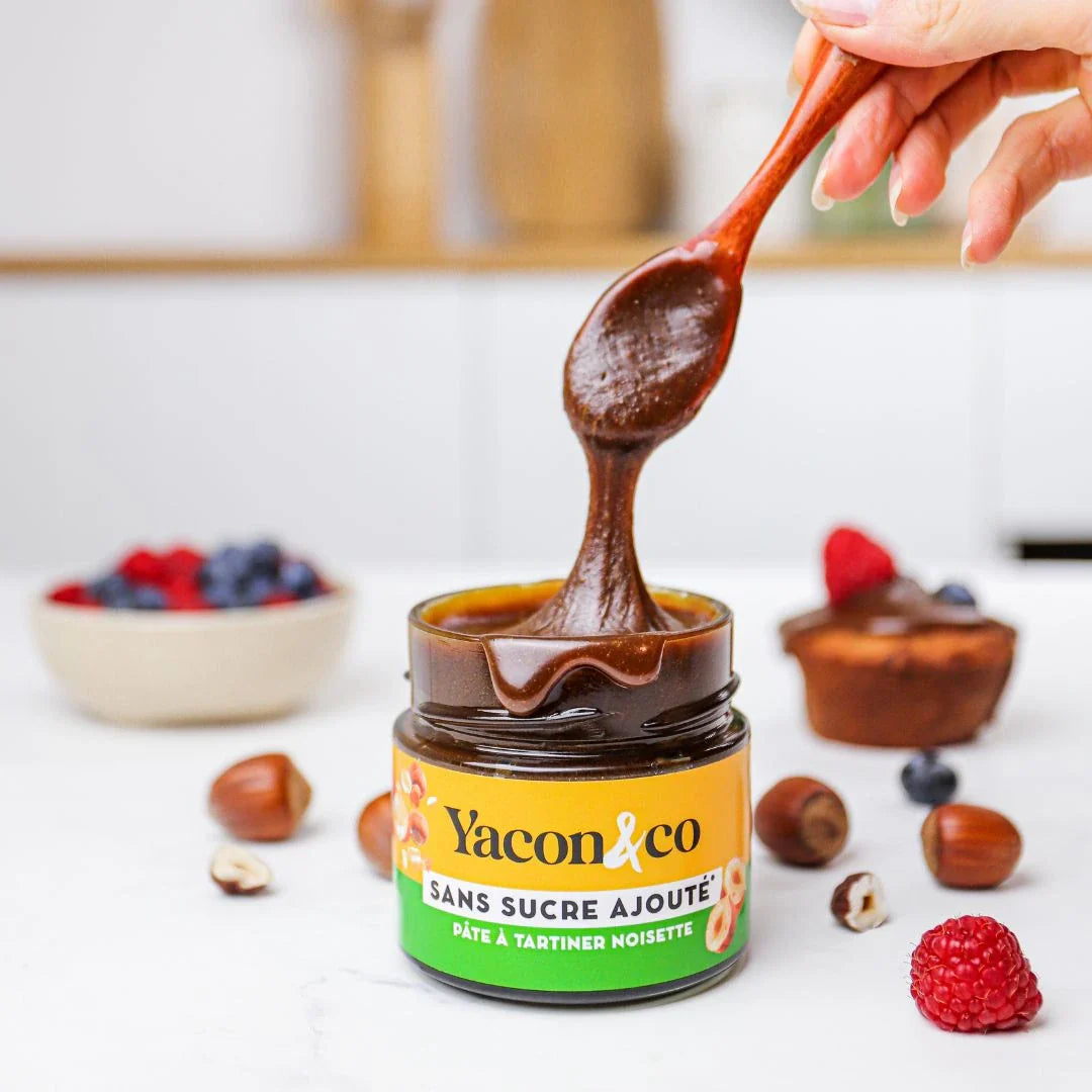 Yacon, Pralinen-Haselnuss-Aufstrich