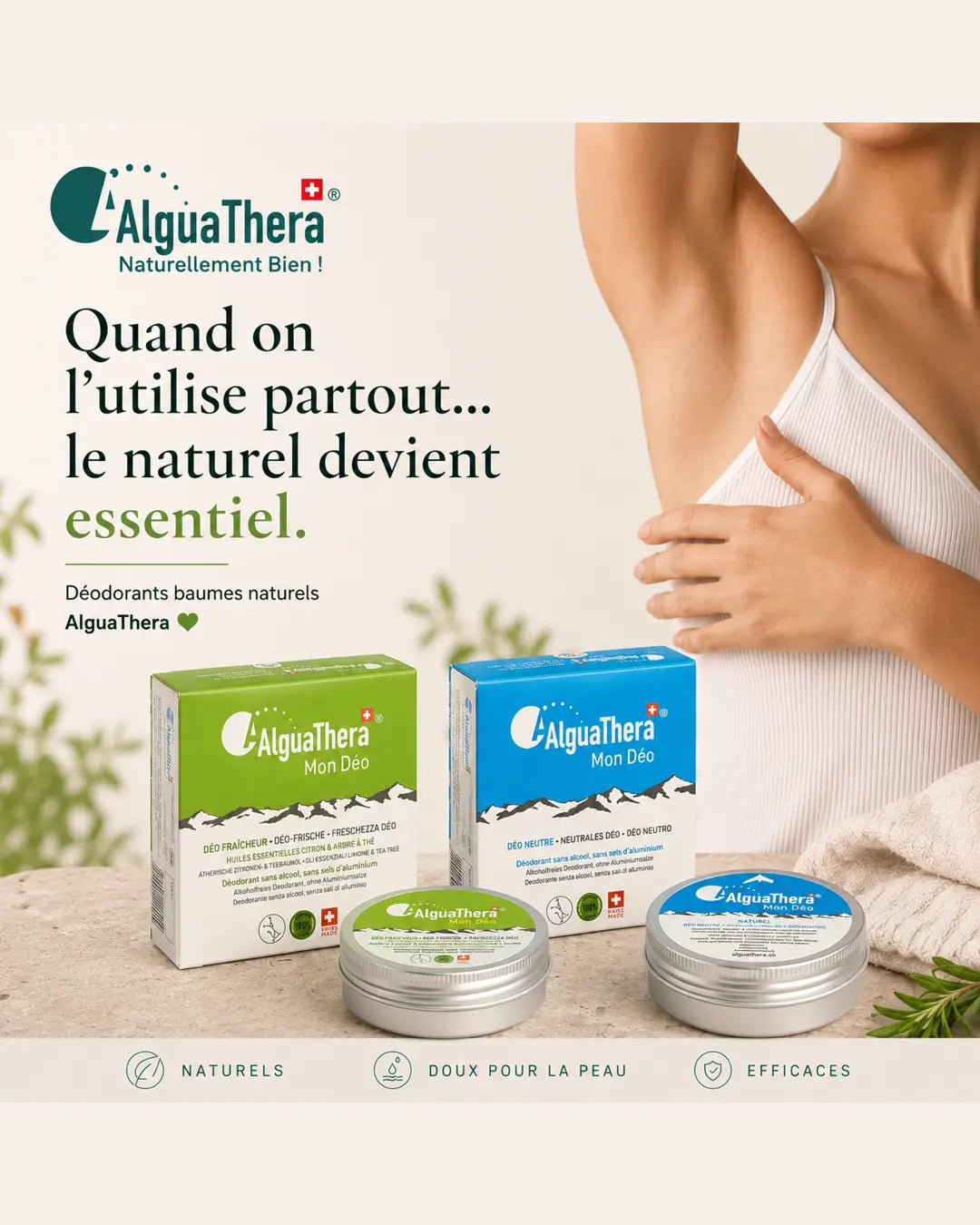 Comment choisir son déodorant naturel bio efficace ?