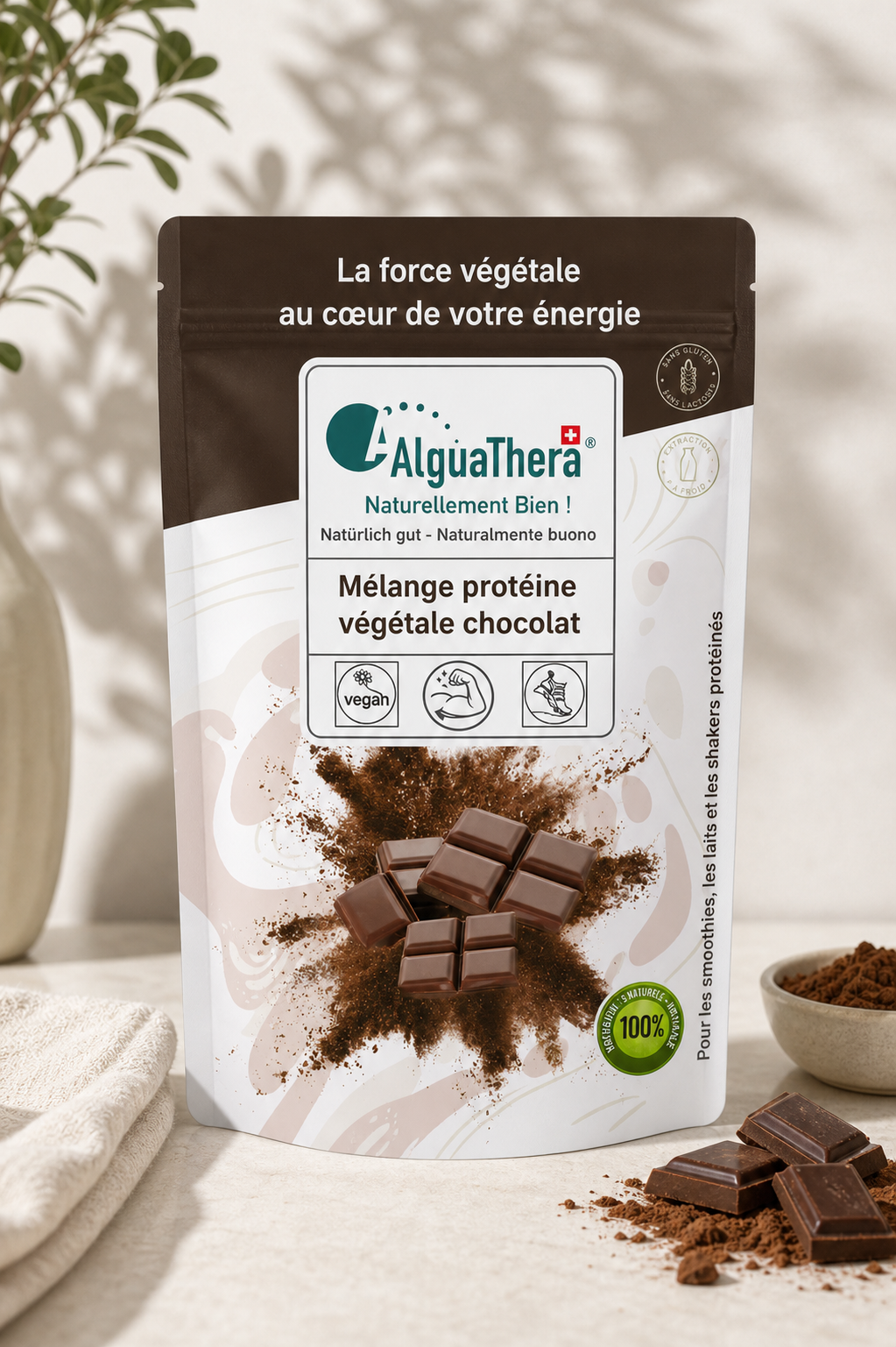 Protéines Végétales Chocolat – Gourmandise & Performance Naturelle