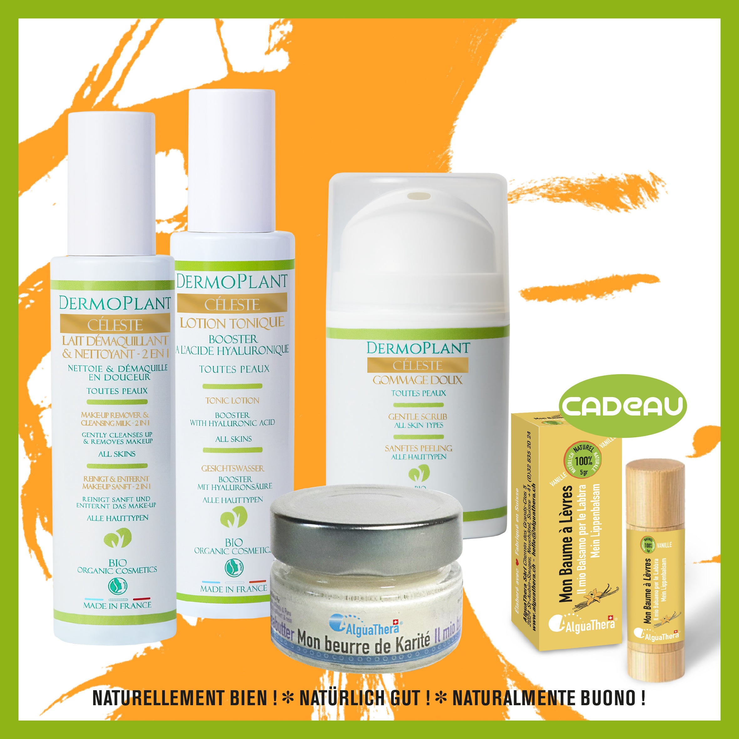 Pack Instant Douceur & Fraicheur + Cadeau naturel 100/ 100 Yuka