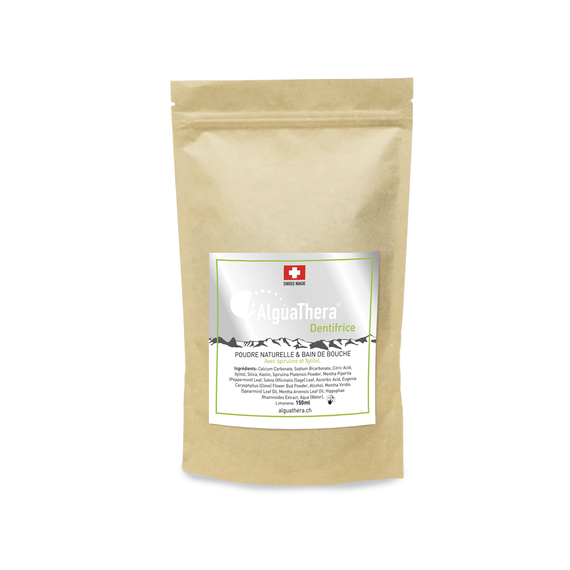 Recharge Dentifrice naturel en poudre & Bain de Bouche